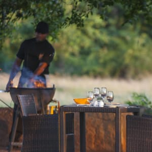 Uga Ulagalla à Anuradhapura:  Signature BBQ in Rice Fields