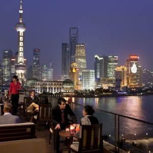 The Peninsula à Shanghai:  Sir Elly's Terrace