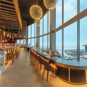 Swissotel The Stamford in Singapur:  SKAI Entrance View