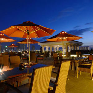 The Bayleaf Intramuros in Manila:  Sky Deck View Bar