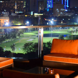 The Bayleaf Intramuros in Manila:  Sky Deck View Bar