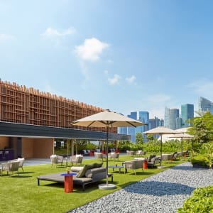 Parkroyal Collection Marina Bay in Singapur:  Skyline Bar