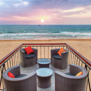 Thaala Bentota Resort:  beach: f&b: Sunset Views from The Loft