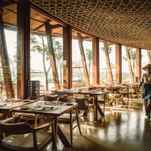 Namia River Retreat in Hoi An:  The Fisherman restaurant