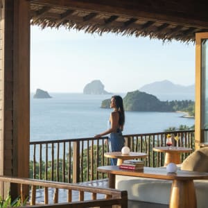 Six Senses Yao Noi in Ko Yao:  The Hilltop Bar Lounge