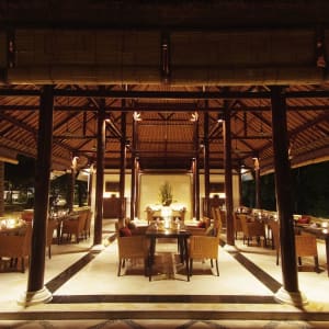 Spa Village Resort in Ostbali:  Wantilan Restaurant