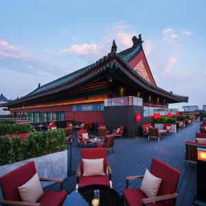 The Peninsula Beijing in Peking:  Yun Summer Lounge