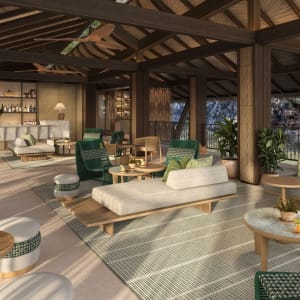 El Nido Resorts Lagen Island in Palawan:  Arrival Pavilion 