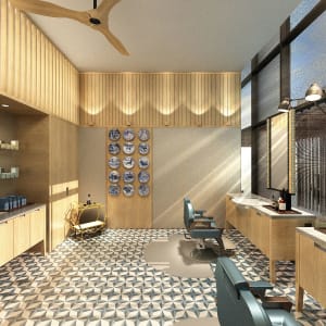The RuMa Hotel and Residences à Kuala Lumpur:  Barber at The RuMa by Trufitt and Hill