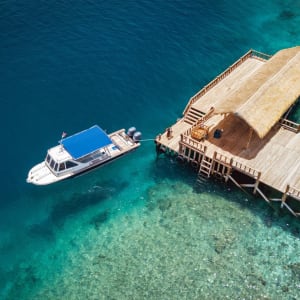 Sudamala Resort Seraya à Labuan Bajo:  Boat jetty