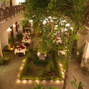 Suryauday Haveli in Varanasi:  Courtyard