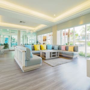 The Waters Khao Lak by Katathani:  Living Area / Game Room