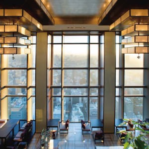 Mandarin Oriental in Tokio:  Lobby