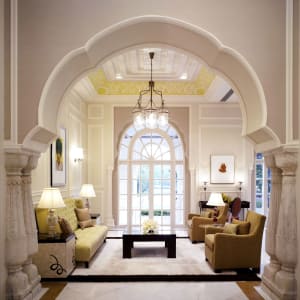 Jai Mahal Palace in Jaipur:  Lobby