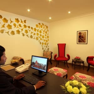 Suryauday Haveli in Varanasi:  Lobby