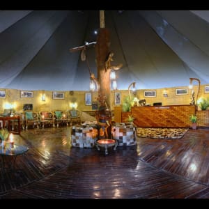 Pench Jungle Camp:  Lobby