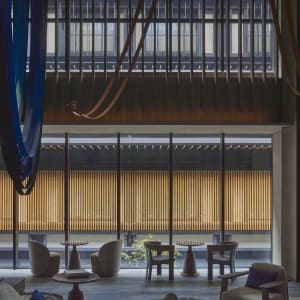 Dusit Thani Kyoto:  Lobby courtyard