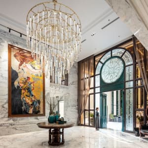 Peridot Grand Luxury Boutique Hotel in Hanoi:  Lobby Entrance