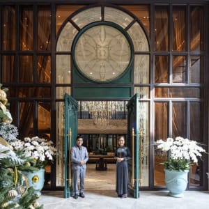 Peridot Grand Luxury Boutique Hotel in Hanoi:  Lobby Entrance