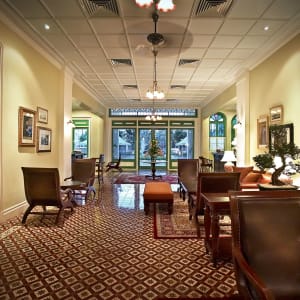 The Majestic Malacca:  Lounge at The Mansion