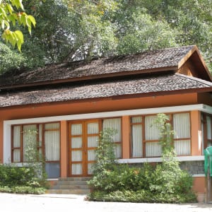 Popa Garden Resort in Bagan:  Meeting room | from outside