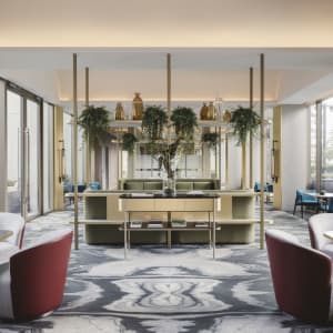 Pan Pacific Orchard in Singapur:  Pacific Club Lounge