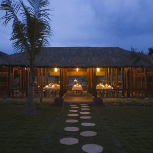 Pilgrimage Village in Hue:  Pool house