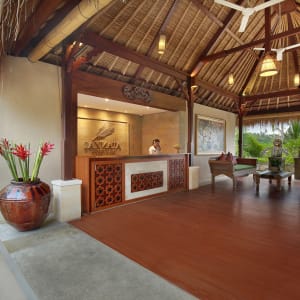 Jannata Resort & Spa in Ubud:  Reception