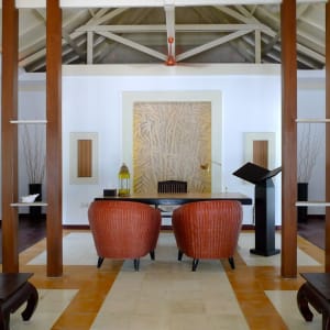 Kura Kura Resort in Karimunjawa:  Reception
