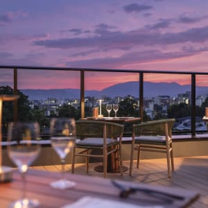 Six Senses Kyoto:  Rooftop terrace