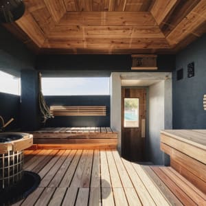 Sankara Hotel & Spa in Yakushima:  Sauna