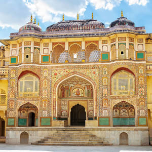 «The Deccan Odyssey» - Die Glanzlichter Rajasthans ab Mumbai: Gateway, Amber fort in Jaipur