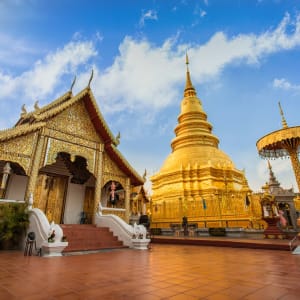 Au coeur du Siam de Chiang Mai: Golden Pagoda Lamphun