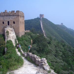 Wandern auf der Grossen Mauer in Peking: Great Wall Jinshaling to Simatai