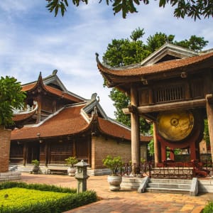 Tour de ville & temple de la littérature à Hanoi: Hanoi - Drum tower in the Temple of Literature