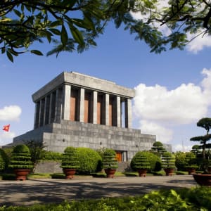 Hanoi auf eigene Faust - halber Tag: Hanoi Ho Chi Minh Mausoleum