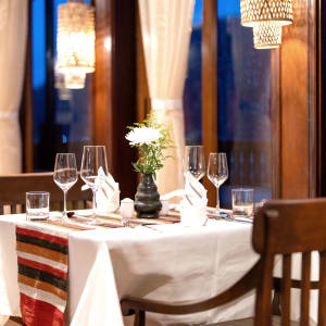 Croisière fluviale luxueuse au Laos de Vientiane: heritage-line-i-upper-mekong-i-ship-anouvong-i-restaurant-02_53170433569_o