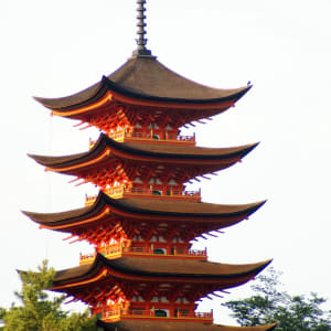 Contrastes du Japon de Tokyo: Hiroshima: Pagoda