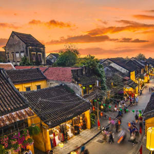 Zentralvietnam genussvoll erleben ab Hue: Hoi An: High view of ancient town