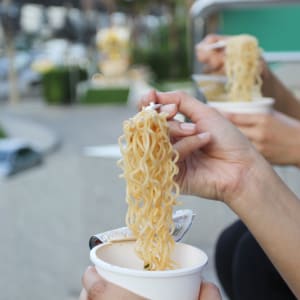 Aventure en famille au Japon de Tokyo: Instant cup noodles