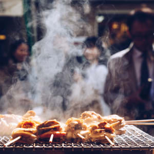 Tokyo at night: Japanese BBQ in Tokyo
