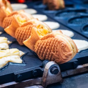 Geheimnisvolles Nordjapan ab Tokio: Japanese sweet Taiyaki fish shaped cake