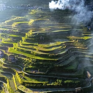 Magische Landschaften & lebendige Traditionen ab Guiyang: Jiabang Rice Terraces