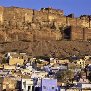 Palastromantik und Wüstenzauber ab Jodhpur: Jodhpur: City & Fort Mehrangarh