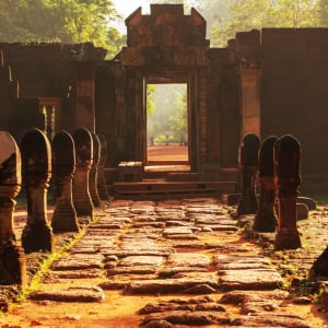 Spektakulärer Bergtempel Preah Vihear ab Siem Reap: Koh Ker: Ancient temple