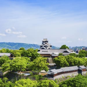 Kyushu – L'île ardente du Japon de Kagoshima: Kumamoto castle