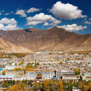 Die Magie des Tibets - Basis & Mt. Everest & Tsetang ab Lhasa: Lhasa beautiful view