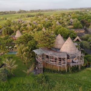 WakaGangga à Sud de Bali:  Aerial view