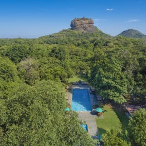 Hotel Sigiriya:  aerial view