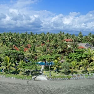 Puri Dajuma Beach Eco-Resort & Spa à Nord de Bali:  Aerial View